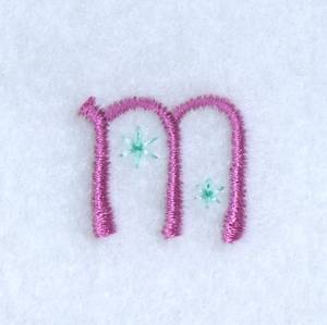 Picture of Fairy Alphabet M Machine Embroidery Design