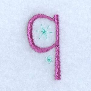 Picture of Fairy Alphabet Q Machine Embroidery Design