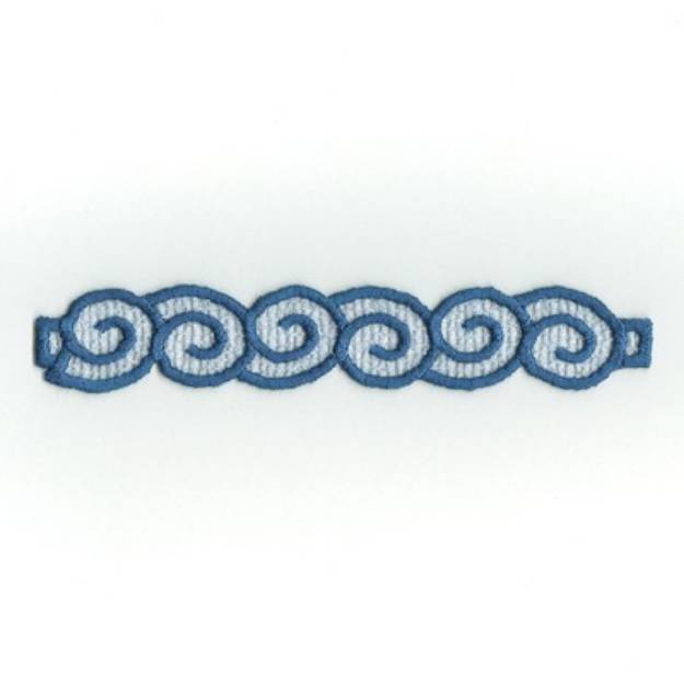 Picture of Michelle Lace Bracelet Machine Embroidery Design