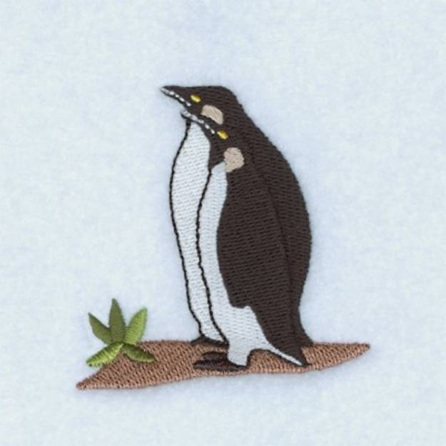 Picture of Penguin Pair Machine Embroidery Design