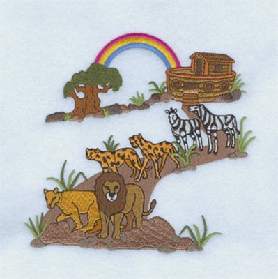 Land At Last Machine Embroidery Design