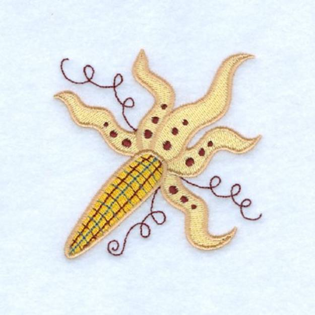 Picture of Jacobean Corn Machine Embroidery Design
