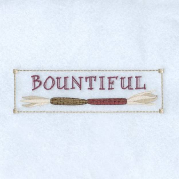 Picture of Bountiful Machine Embroidery Design