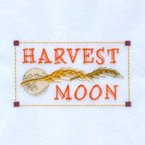 Picture of Harvest Moon Machine Embroidery Design