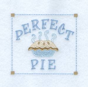Picture of Perfect Pie Machine Embroidery Design