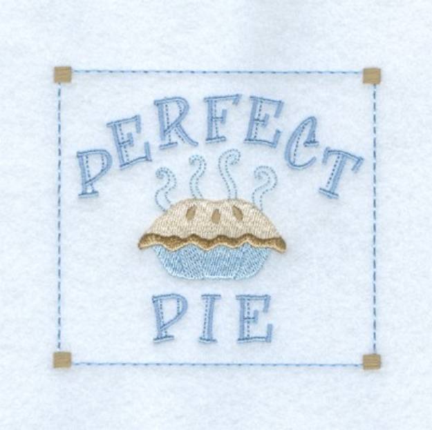 Picture of Perfect Pie Machine Embroidery Design