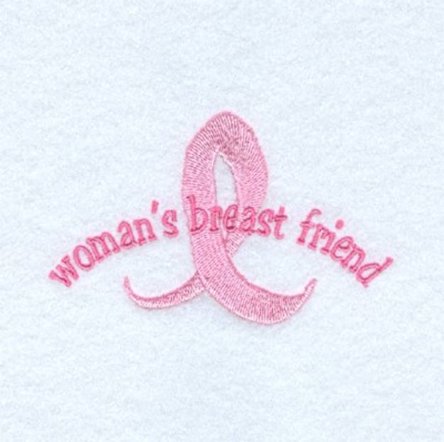 Picture of Womans Breast Friend Machine Embroidery Design
