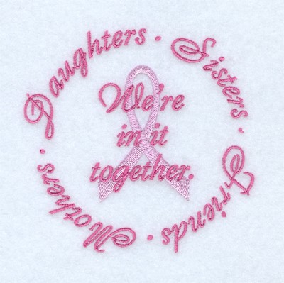 In It Together Machine Embroidery Design