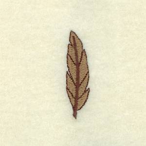 Picture of Feather Number 1 Machine Embroidery Design