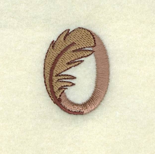 Picture of Feather Number 0 Machine Embroidery Design