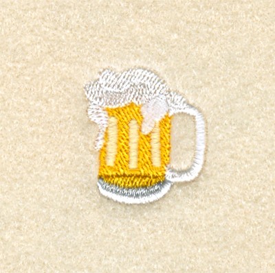Mini Beer Machine Embroidery Design