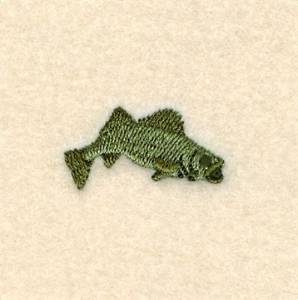 Picture of Mini Fish Machine Embroidery Design