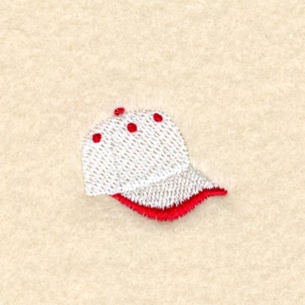 Picture of Mini Baseball Cap Machine Embroidery Design