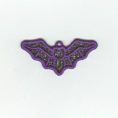 Bat Lace Machine Embroidery Design