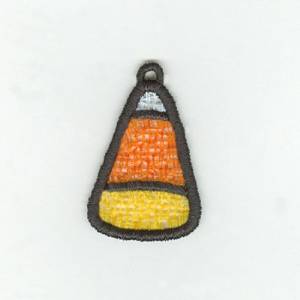 Picture of Candy Corn Lace Machine Embroidery Design