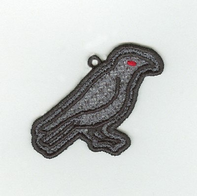 Raven Lace Machine Embroidery Design