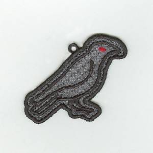 Picture of Raven Lace Machine Embroidery Design