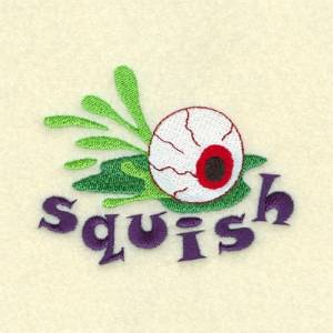 Picture of Eyeball Squish Machine Embroidery Design