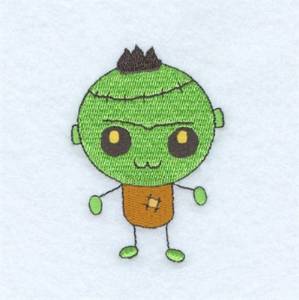 Picture of Halloween Frankenstein Machine Embroidery Design