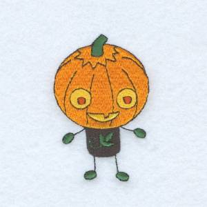 Picture of Halloween Pumpkin Machine Embroidery Design