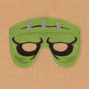 Picture of Frankenstein Mask Small Machine Embroidery Design