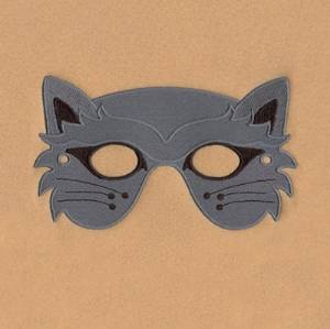 Picture of Cat Mask Small Machine Embroidery Design