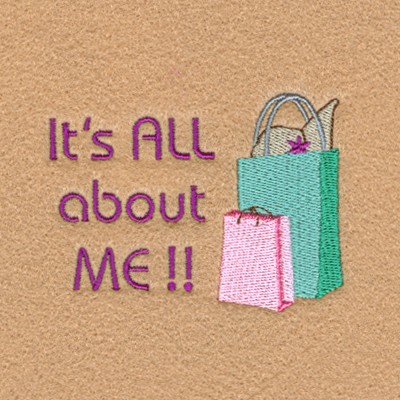 All About Me Machine Embroidery Design