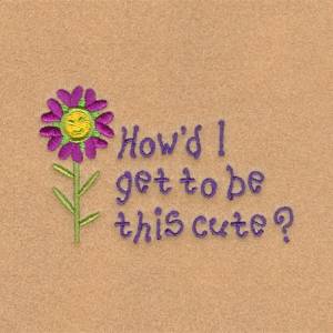 Picture of This Cute? Machine Embroidery Design