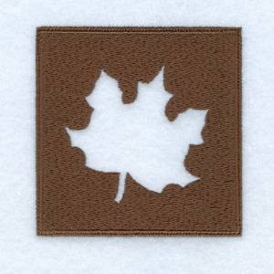 Picture of Leaf Woodland Square Machine Embroidery Design
