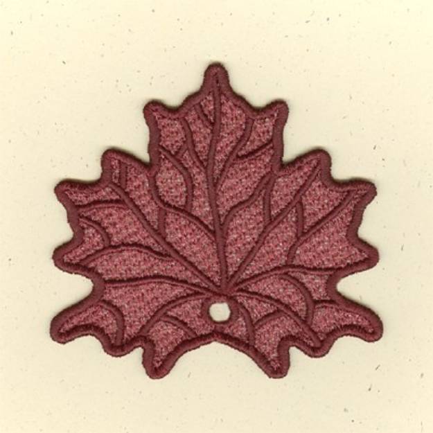 Picture of Maple Lace Large Machine Embroidery Design