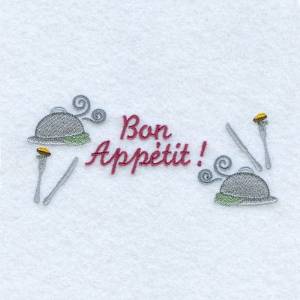 Picture of Bon Appetit! Machine Embroidery Design
