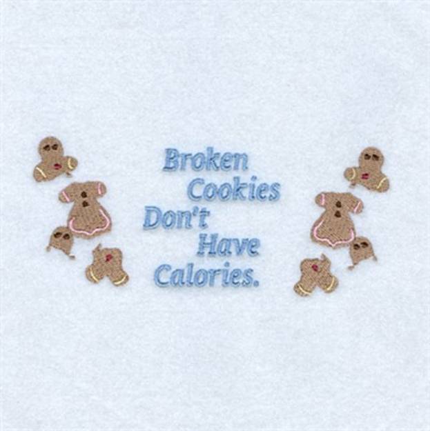 Picture of Broken Cookies Machine Embroidery Design