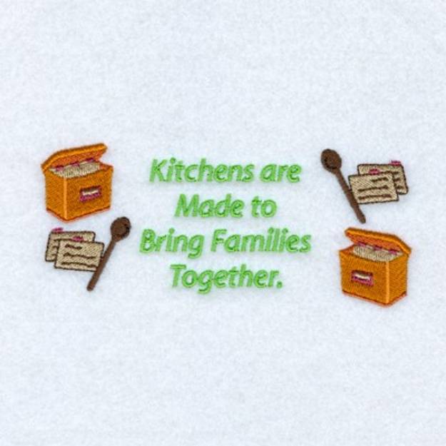 Picture of Families Together Machine Embroidery Design