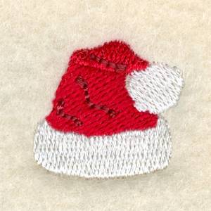 Picture of Mini Santas Hat Machine Embroidery Design