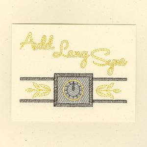 Picture of Auld Lang Syne Machine Embroidery Design