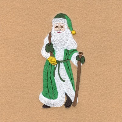 Irish Santa Machine Embroidery Design