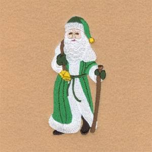Picture of Irish Santa Machine Embroidery Design