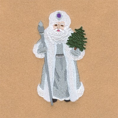 Russian Santa Machine Embroidery Design