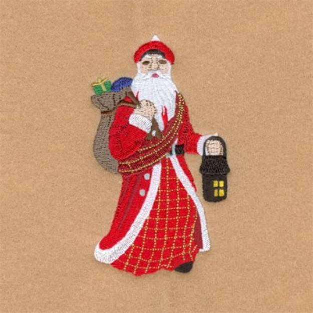 Picture of Scottish Santa Machine Embroidery Design