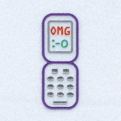 Text:  OMG Machine Embroidery Design