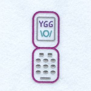 Picture of Text:  YGG Machine Embroidery Design