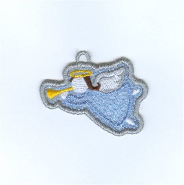 Picture of Angel Charm Machine Embroidery Design