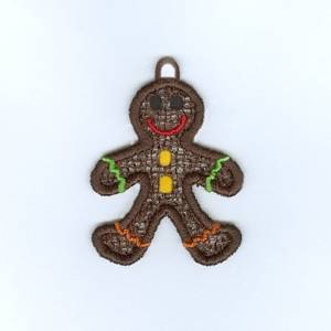 Picture of Gingerbread Charm Machine Embroidery Design