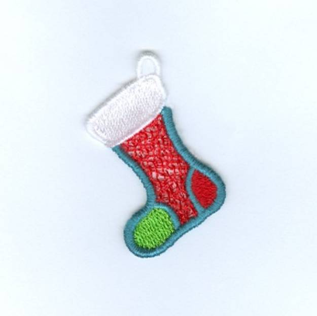 Picture of Stocking Charm Machine Embroidery Design