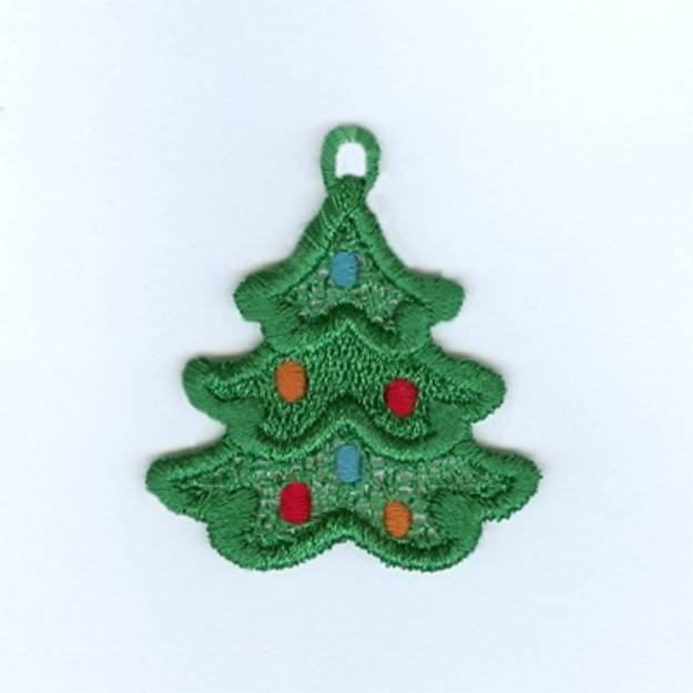 Picture of Tree Charm Machine Embroidery Design