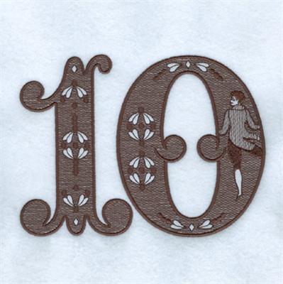 Ten Lords a Leaping Machine Embroidery Design