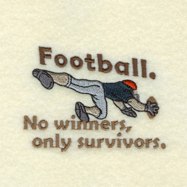 Picture of Only Survivors Machine Embroidery Design