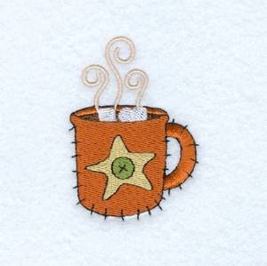 Picture of Winter Cocoa Machine Embroidery Design