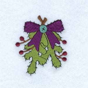Picture of Winter Sprigs Machine Embroidery Design
