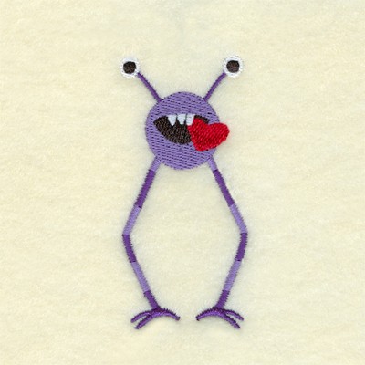 Eustis Love Monster Machine Embroidery Design